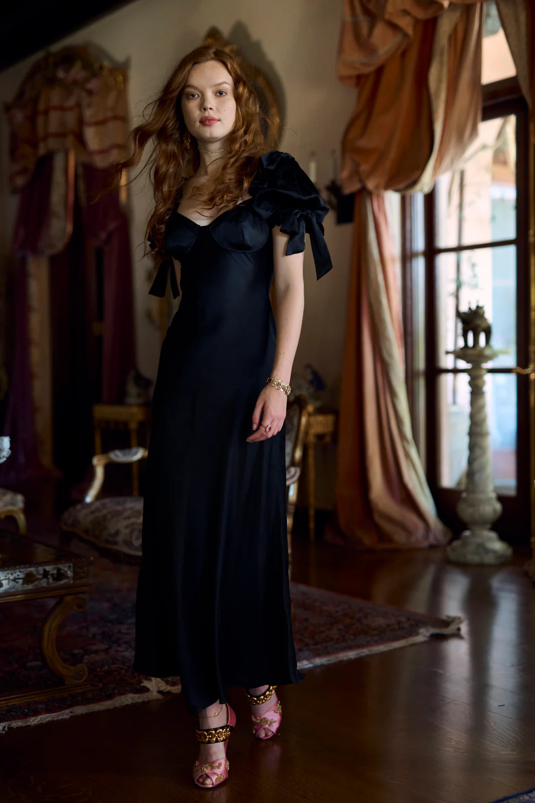 The Raven Poet Slip Dress | Selkie Collection