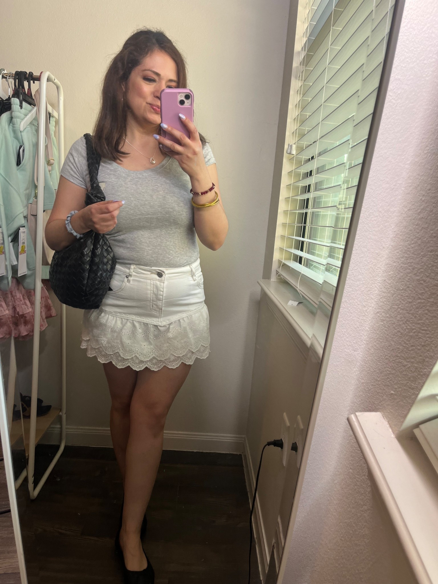 Loving this white eyelet skirt size small great for a county concert 



#LTKFestival #LTKStyleTip