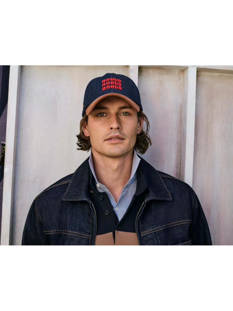 Free Assembly Women's Books Baseball Cap, Navy Denim | Walmart (US)