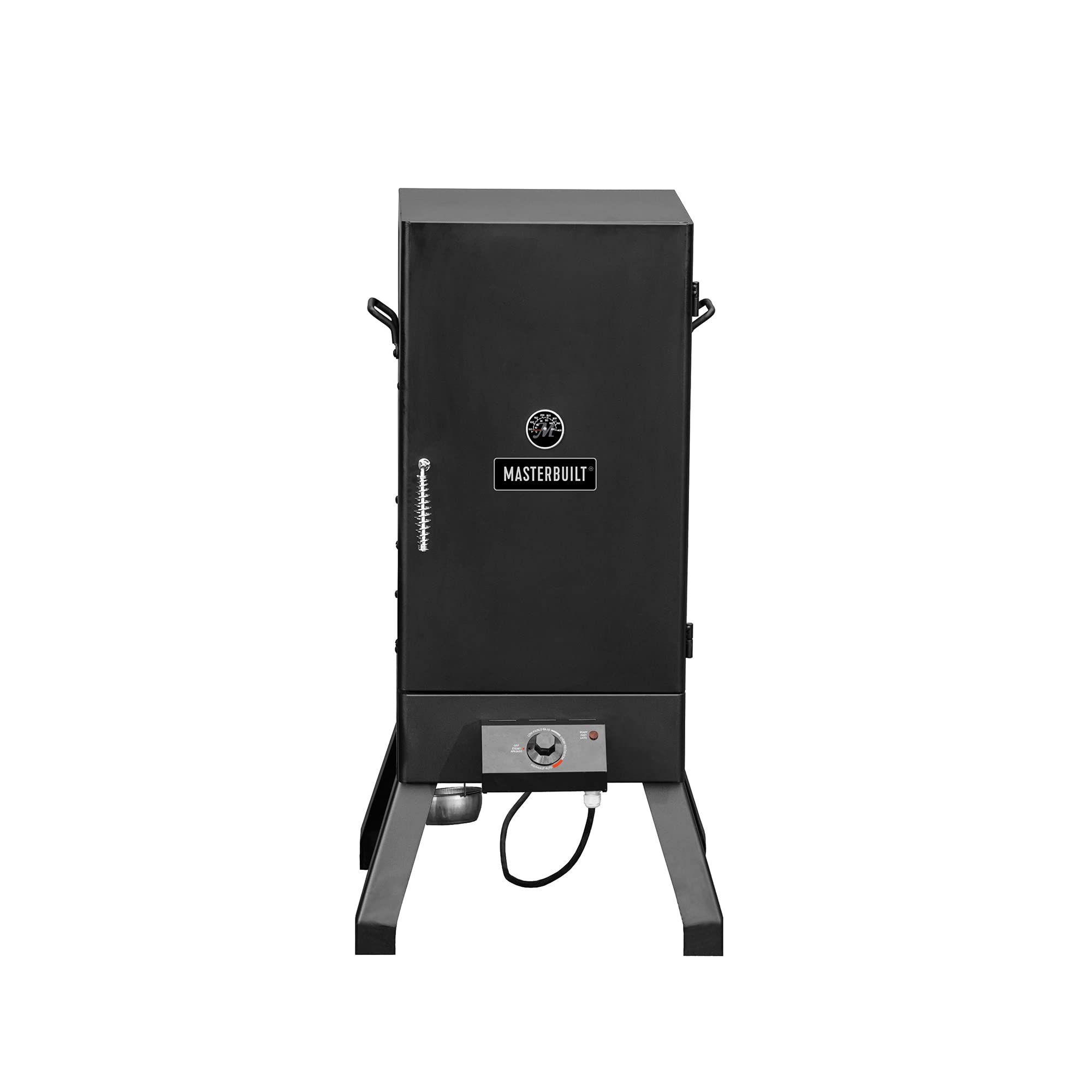Masterbuilt MB20077618 Analog Electric Smoker with 2 Smoking Racks, 30 inch, Black | Amazon (US)
