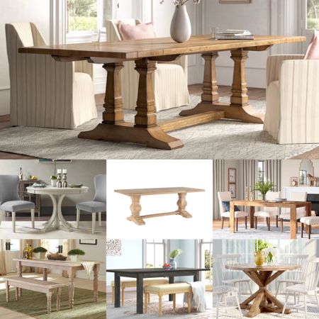 WayDay is here. Check out these well-made solid wood modern farmhouse dining tables. #wayday

#LTKhome #LTKsalealert #LTKFind