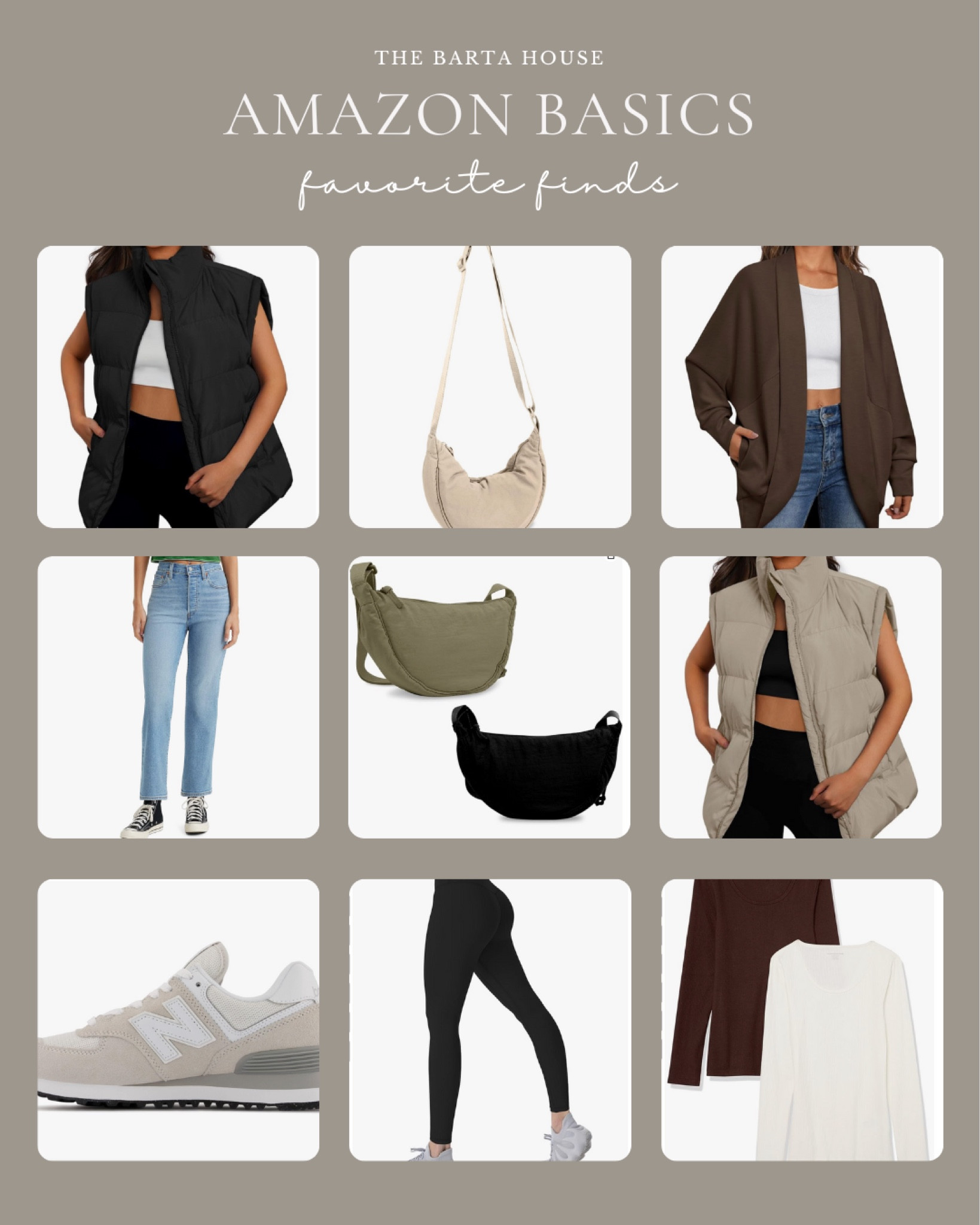 Amazon basic favorites ✔️

#LTKGiftGuide #LTKfindsunder50 #LTKstyletip