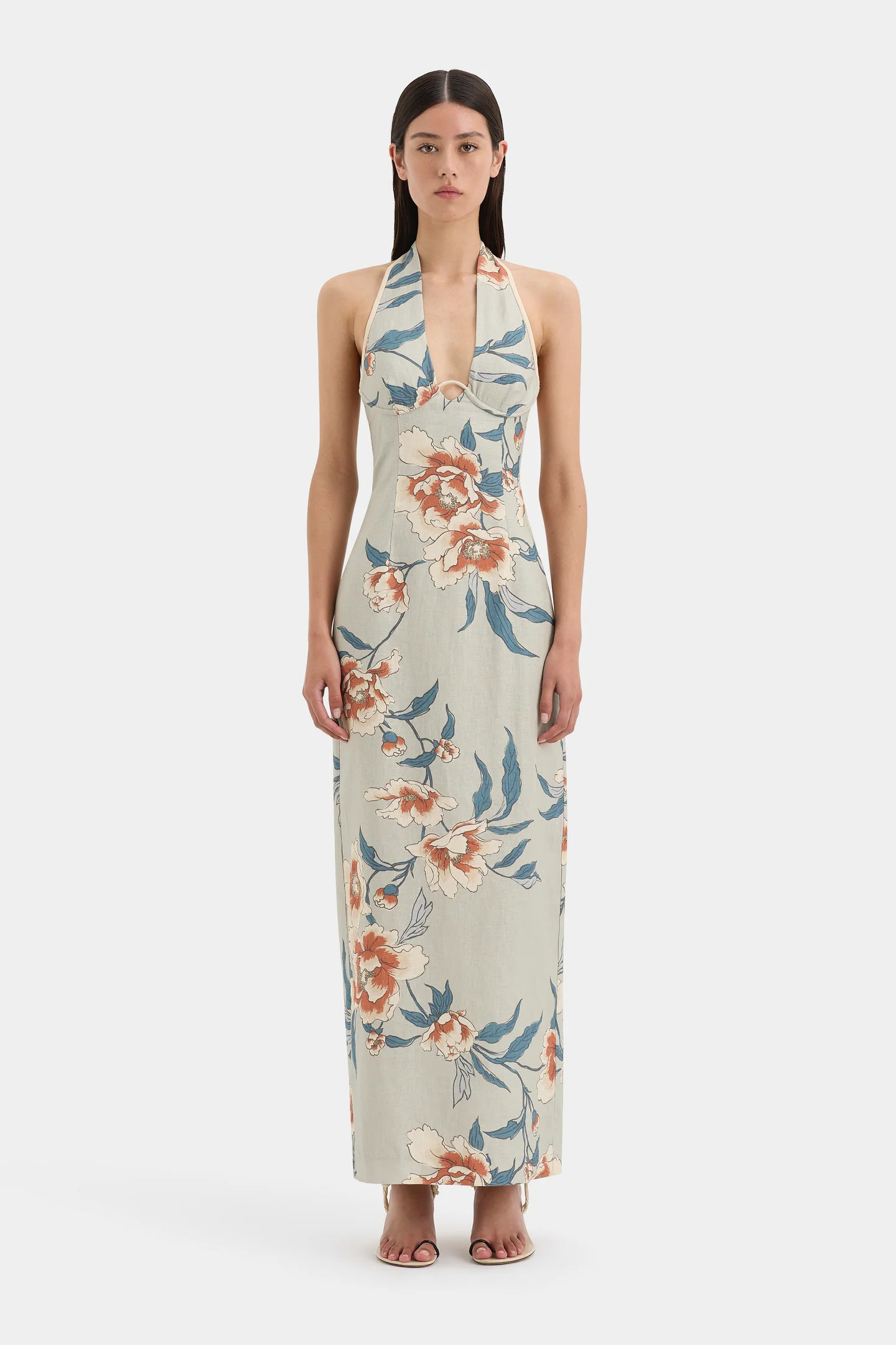 Roisin Halter Midi Dress | Sir The Label (ANZ)