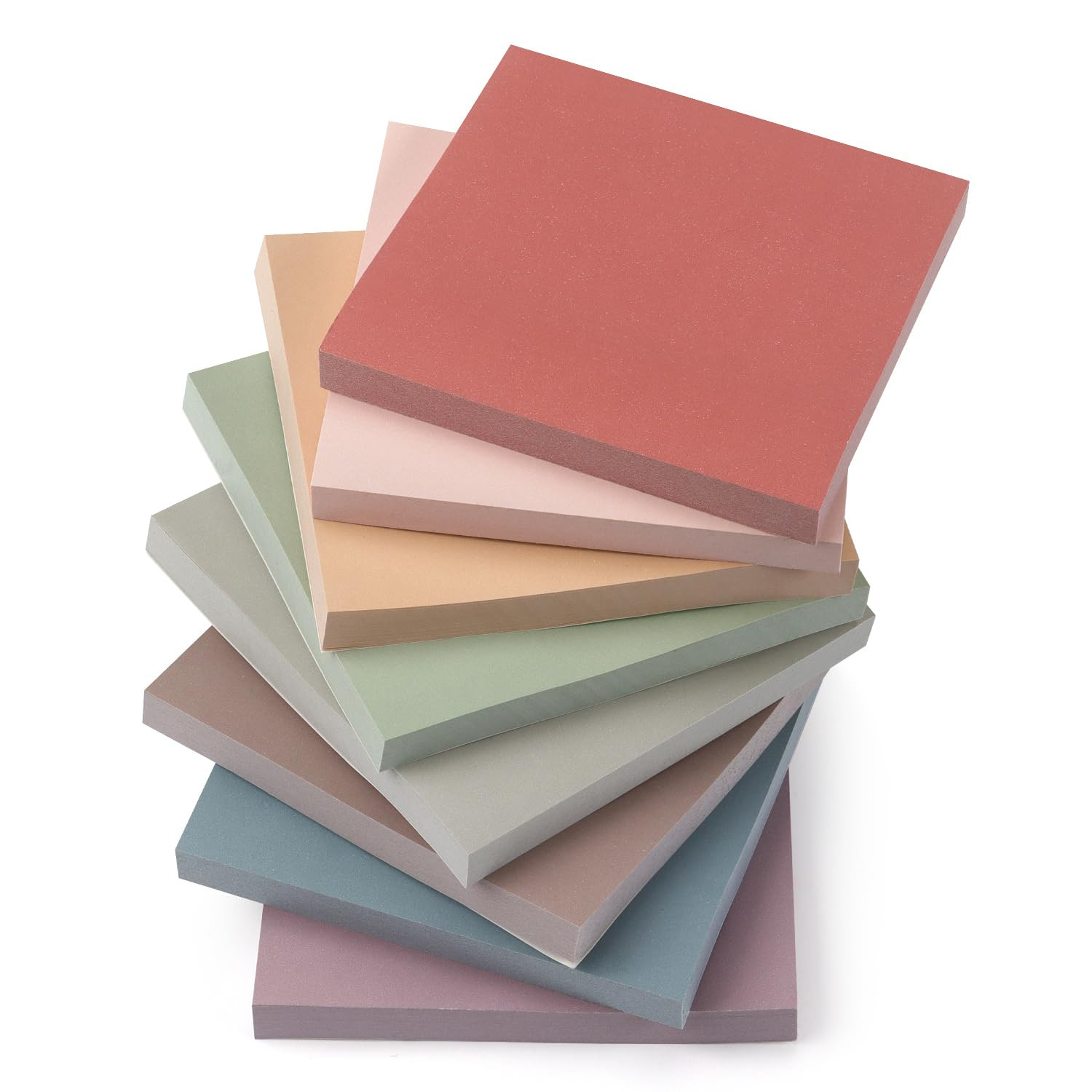Sticky Notes 3x3 Self-Stick Notes Pads with 8 Morandi Colors, Easy to Post for Office, School, Ho... | Amazon (US)