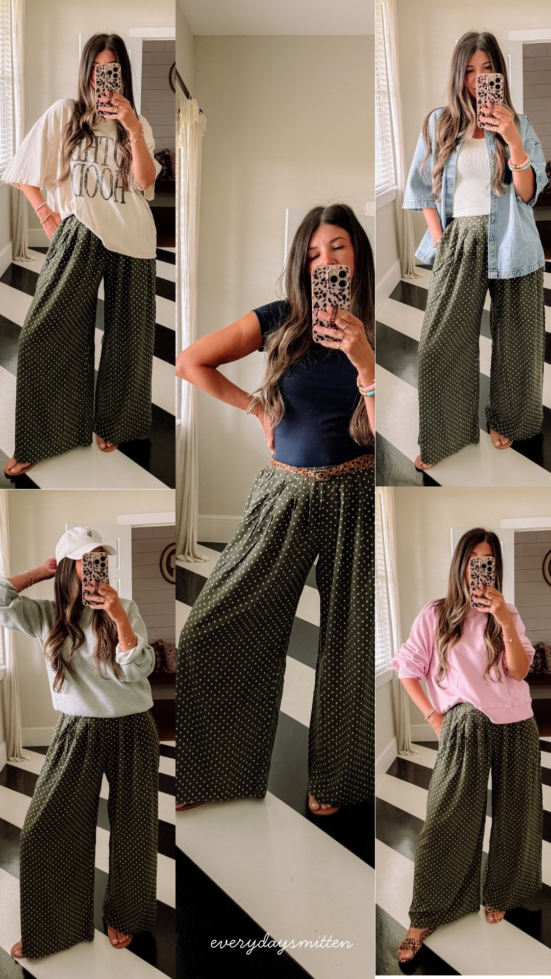 @Aerie polka dot pants xxs! Size down 1! These are so comfy! Perfect for work wear, teacher outfits, mom outfits! Summer to fall outfits!

#LTKmomlife #LTKOver40 #LTKWorkwear