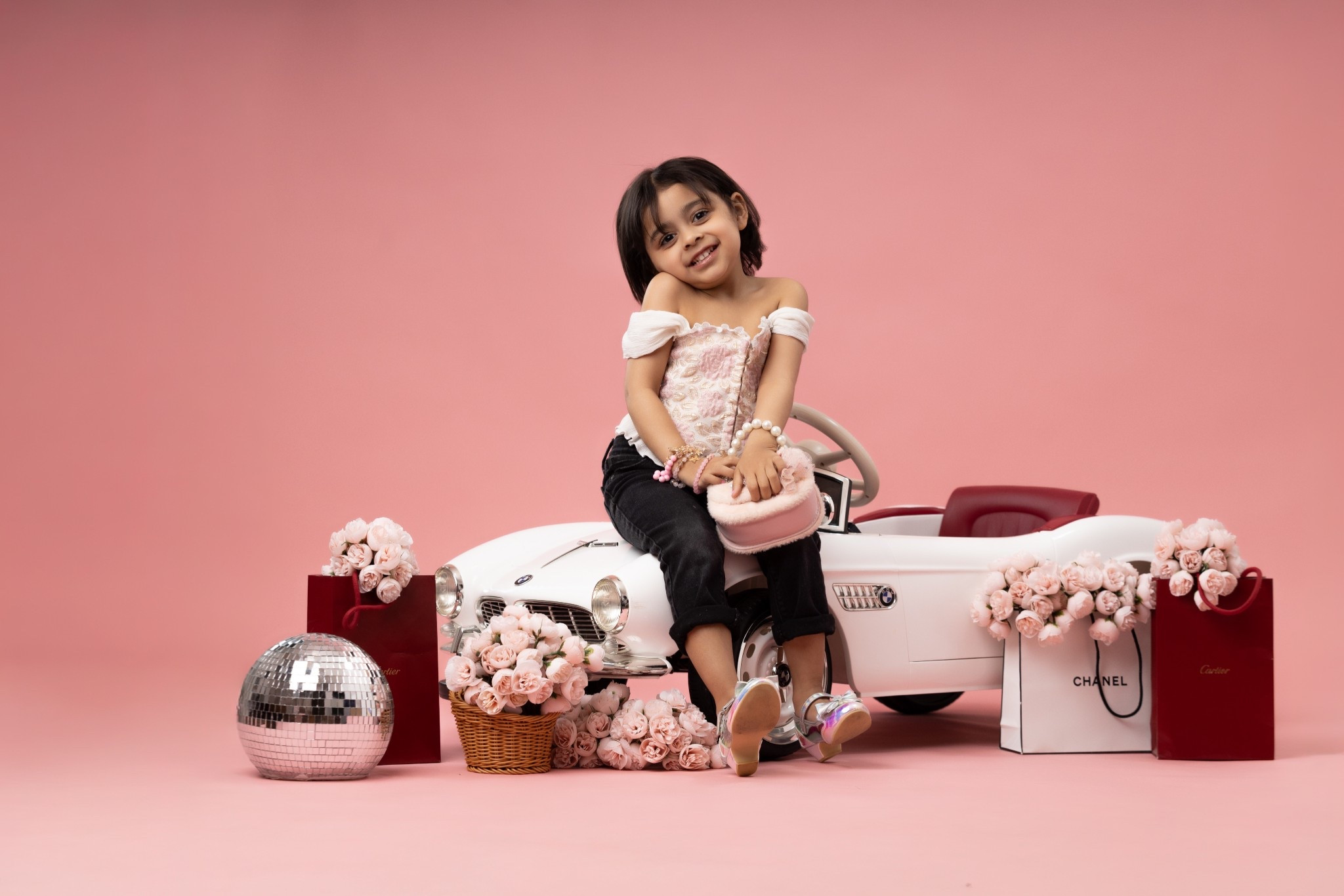 Girls casual outfit for birthday photoshoot 

Shoes @walmart 
Outfit @shein