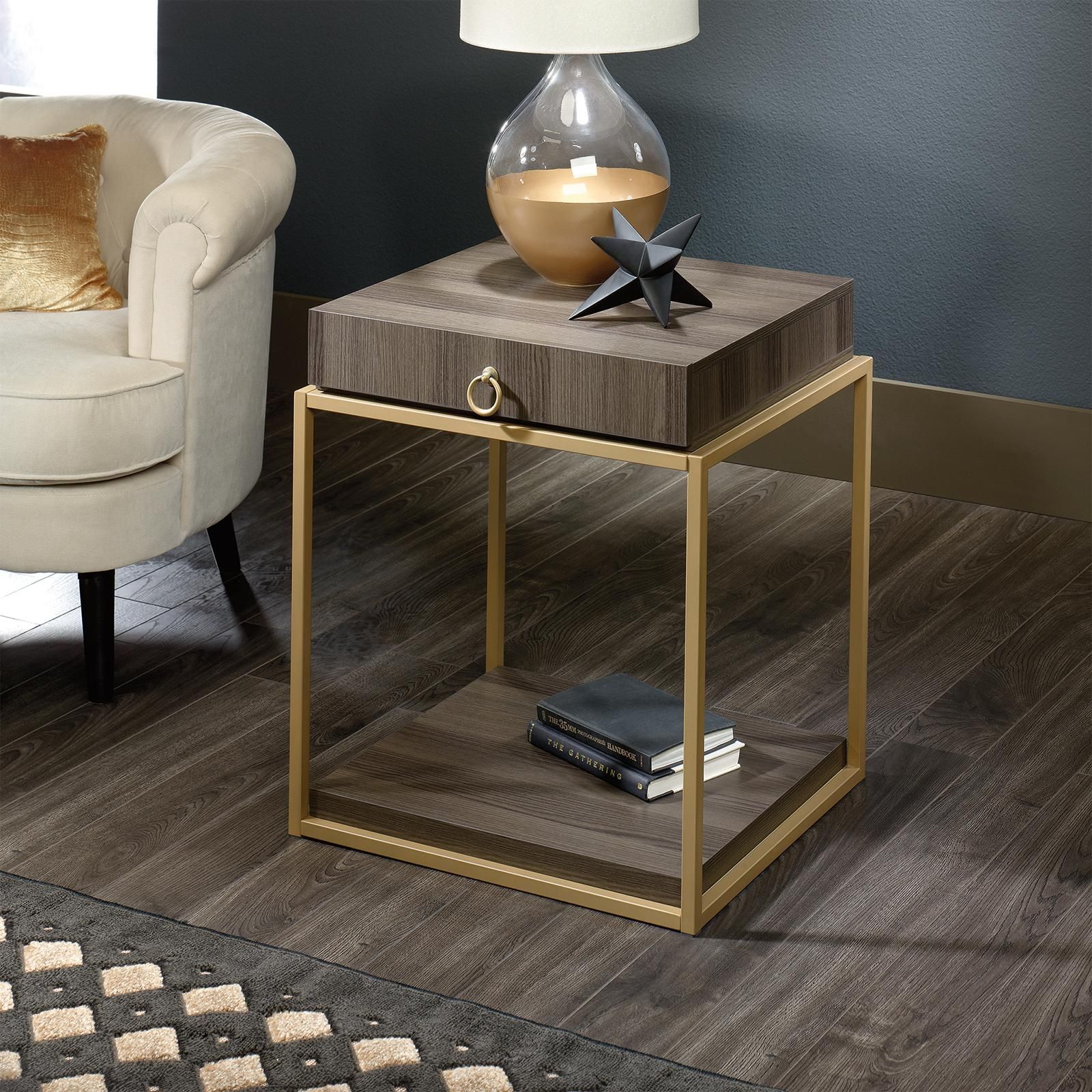 Sauder International Lux Side Table | Zola