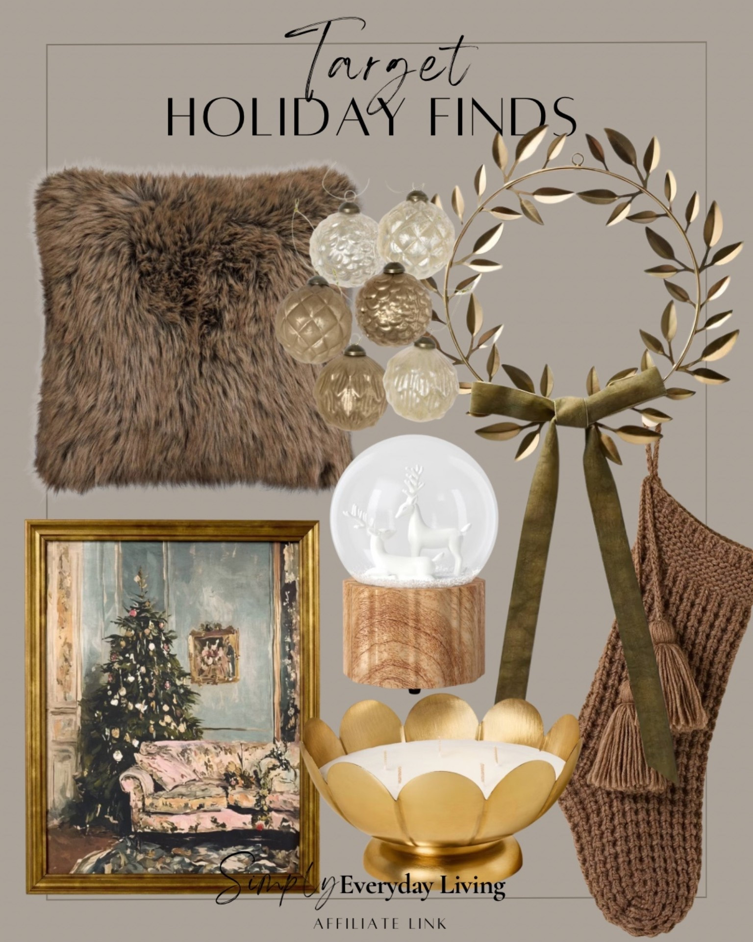 Target holiday finds

#LTKSeasonal #LTKHoliday #LTKHome