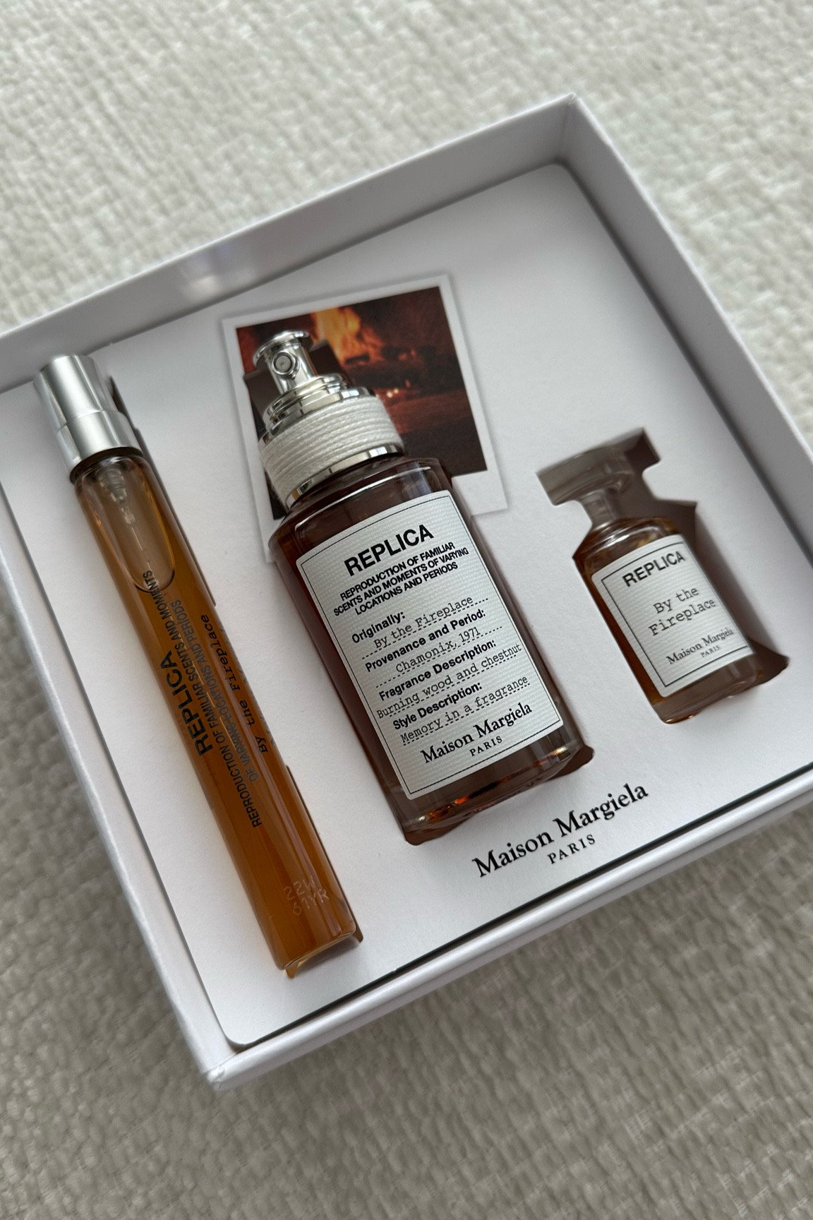 Warm and cozy scent perfect for fall and winter time! 

#fragrance #perfume #giftidea #replica #maisonmargiela 

#LTKSeasonal #LTKGiftGuide #LTKbeauty