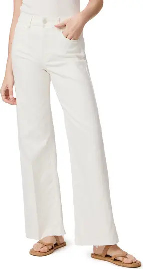 Anessa Raw Hem High Waist Wide Leg Jeans | Nordstrom