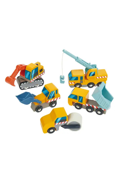 Tender Leaf Toys Construction Site Play Set in Yellow at Nordstrom | Nordstrom