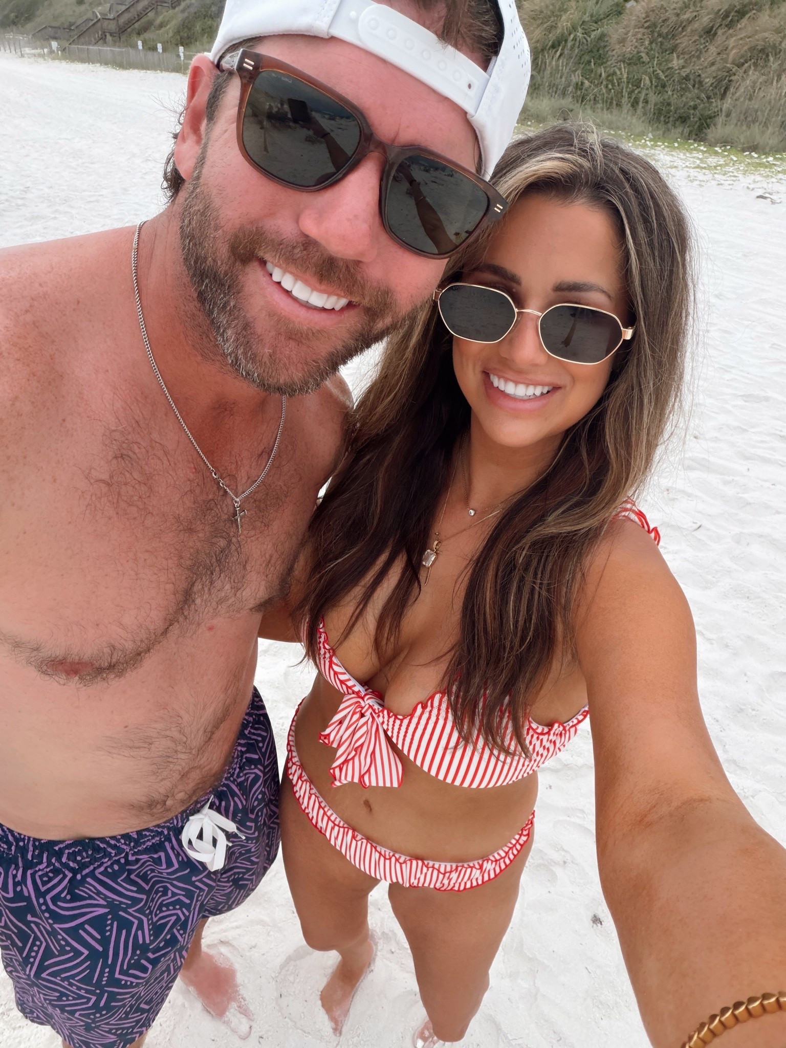Beach day!! I’m wearing a large in my top and a medium in the bottoms!

#LTKootd #LTKSwim #LTKTravel