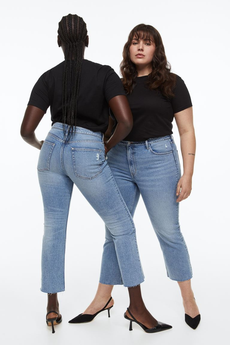 Flared High Crop Jeans | H&M (US + CA)