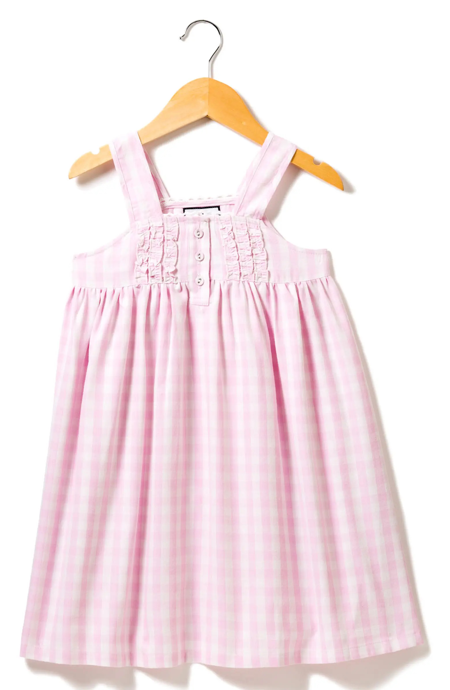Petite Plume Kids' Gingham Nightgown | Nordstrom | Nordstrom