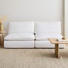 Hampton Modular Armless Sofa (78"–117") | West Elm (US)