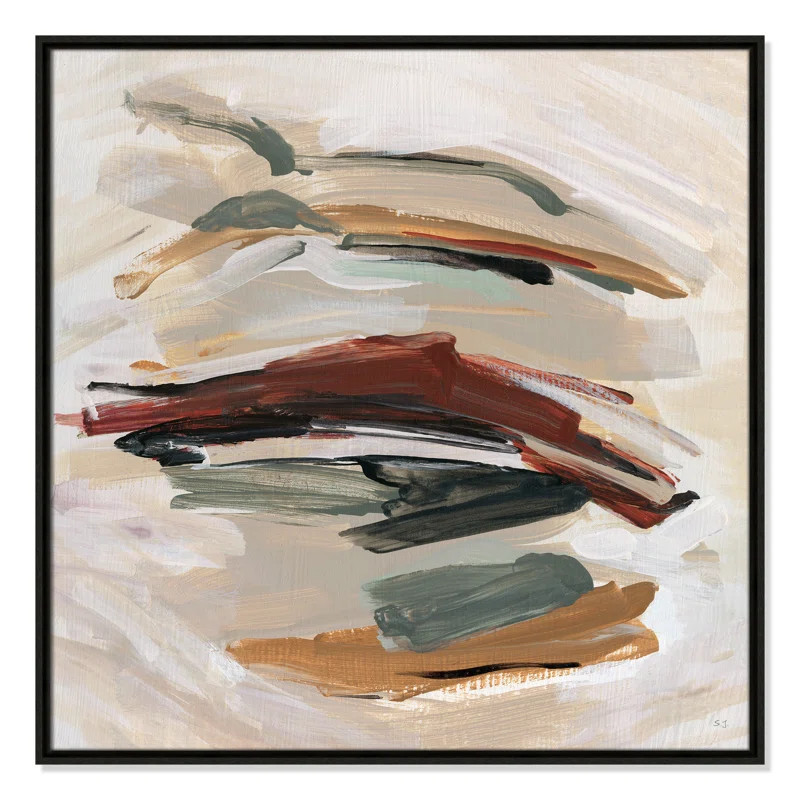 Spring Shadows by Susan Jill - Floater Frame Painting on Canvas | Wayfair North America