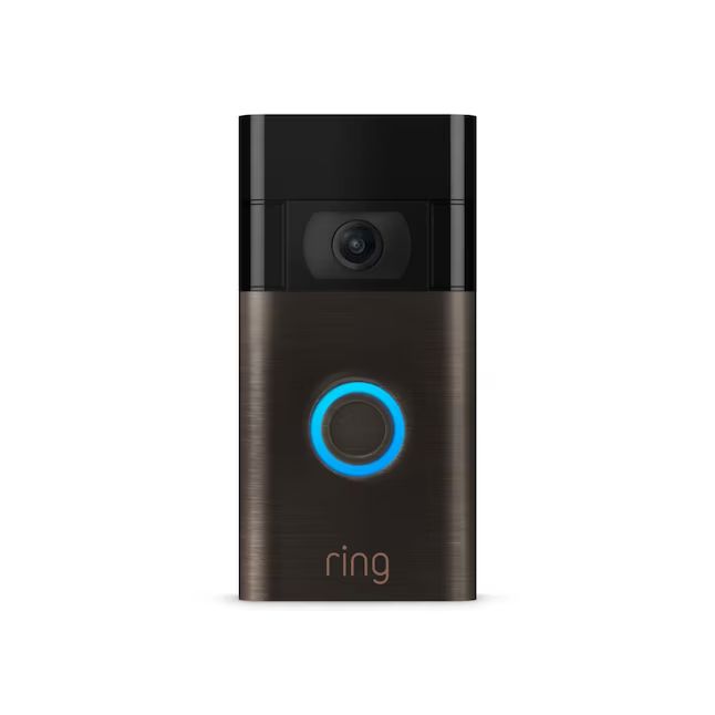 Ring Video Doorbell - Smart Wireless WiFi Doorbell Camera with Built-in Battery, 2-Way Talk, Nigh... | Lowe's