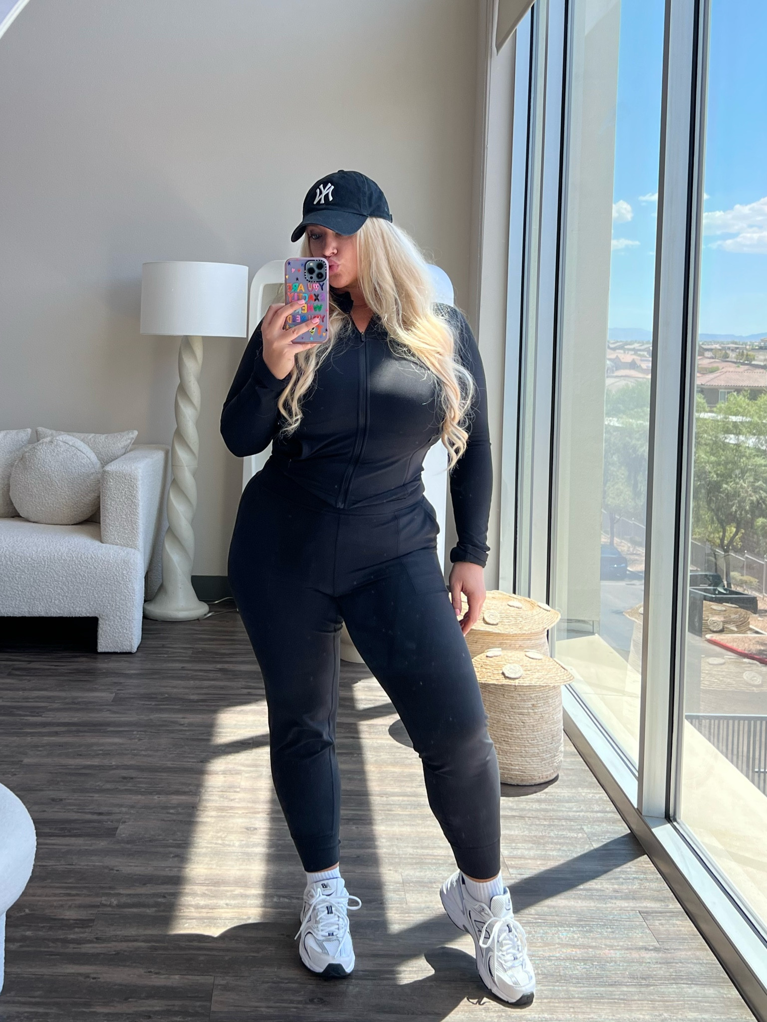 Staple sleek chic black Athleisure fit

Curvy fashion 
Midsize fashion 
Lululemon 
Size 12

#LTKshoecrush #LTKFitness #LTKcurves