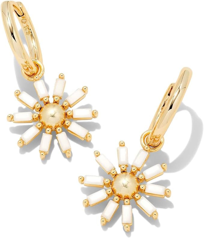 Kendra Scott Madison Daisy Huggie Earrings | Amazon (US)