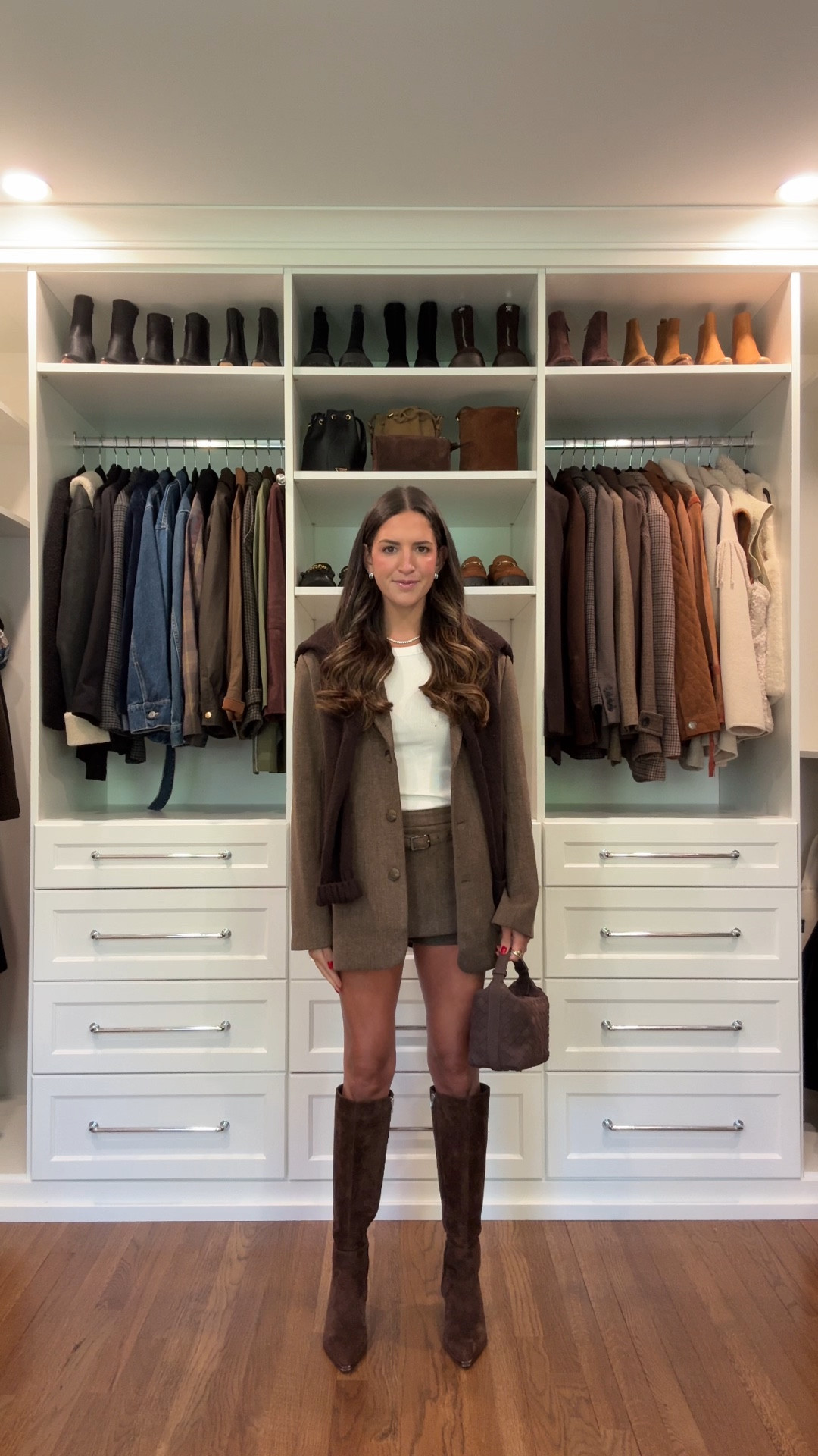 Small balzer 
Xsmall skirt but could’ve done small 

Fall outfits
Blazers 
Knee high boots 


#LTKSeasonal #LTKNYFW #LTKStyleTip