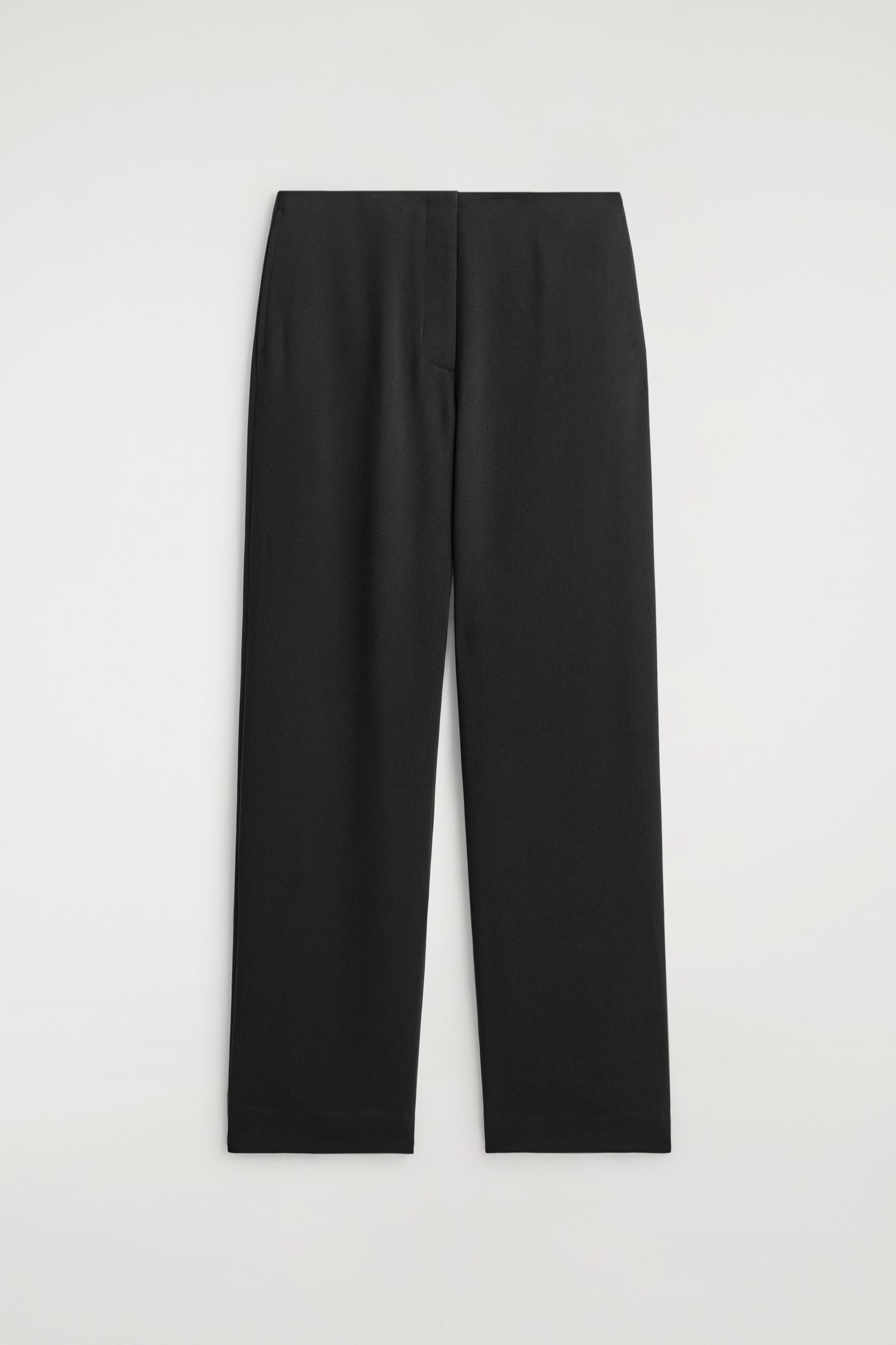 TAILORED STRAIGHT-LEG TROUSERS - BLACK | COS GB | COS UK