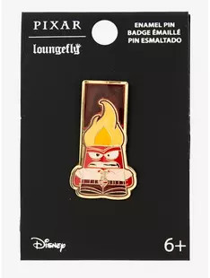 Loungefly Disney Pixar Inside Out Anger Translucent Pin — BoxLunch Exclusive | BoxLunch