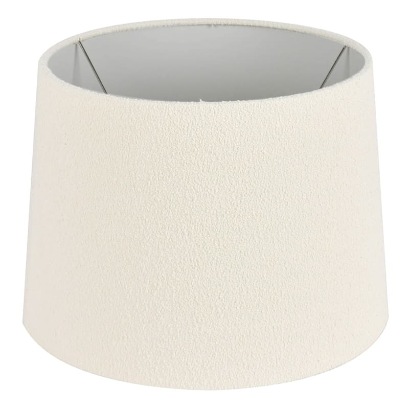 Crosby St. White Boucle Lamp Shade, 12x14x10 | At Home
