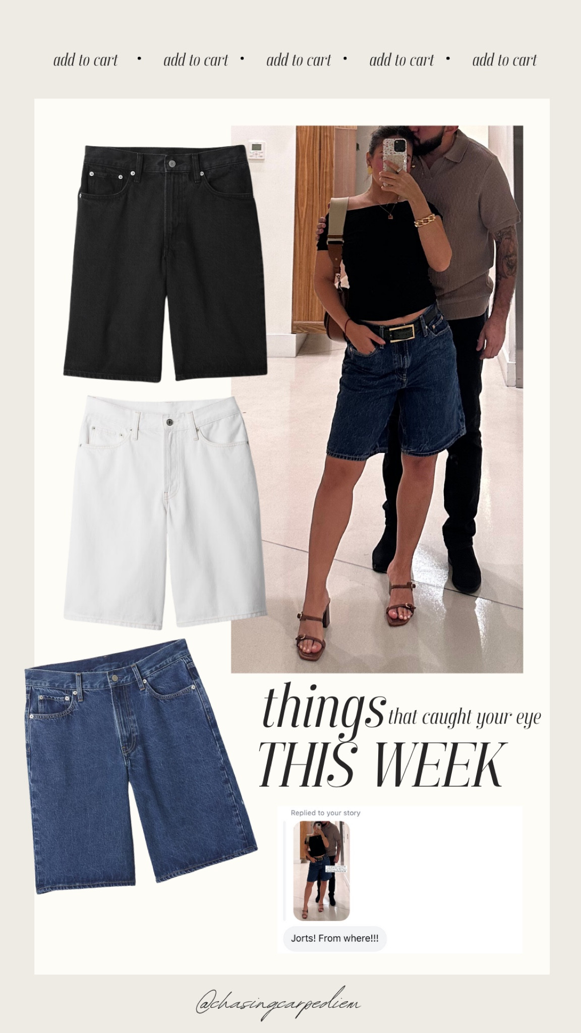Weekly date nights call for cute fits 🫶🏼 loving these 11’ mid rise denim shorts (!!) found them in Gap!!

#LTKFindsUnder100
