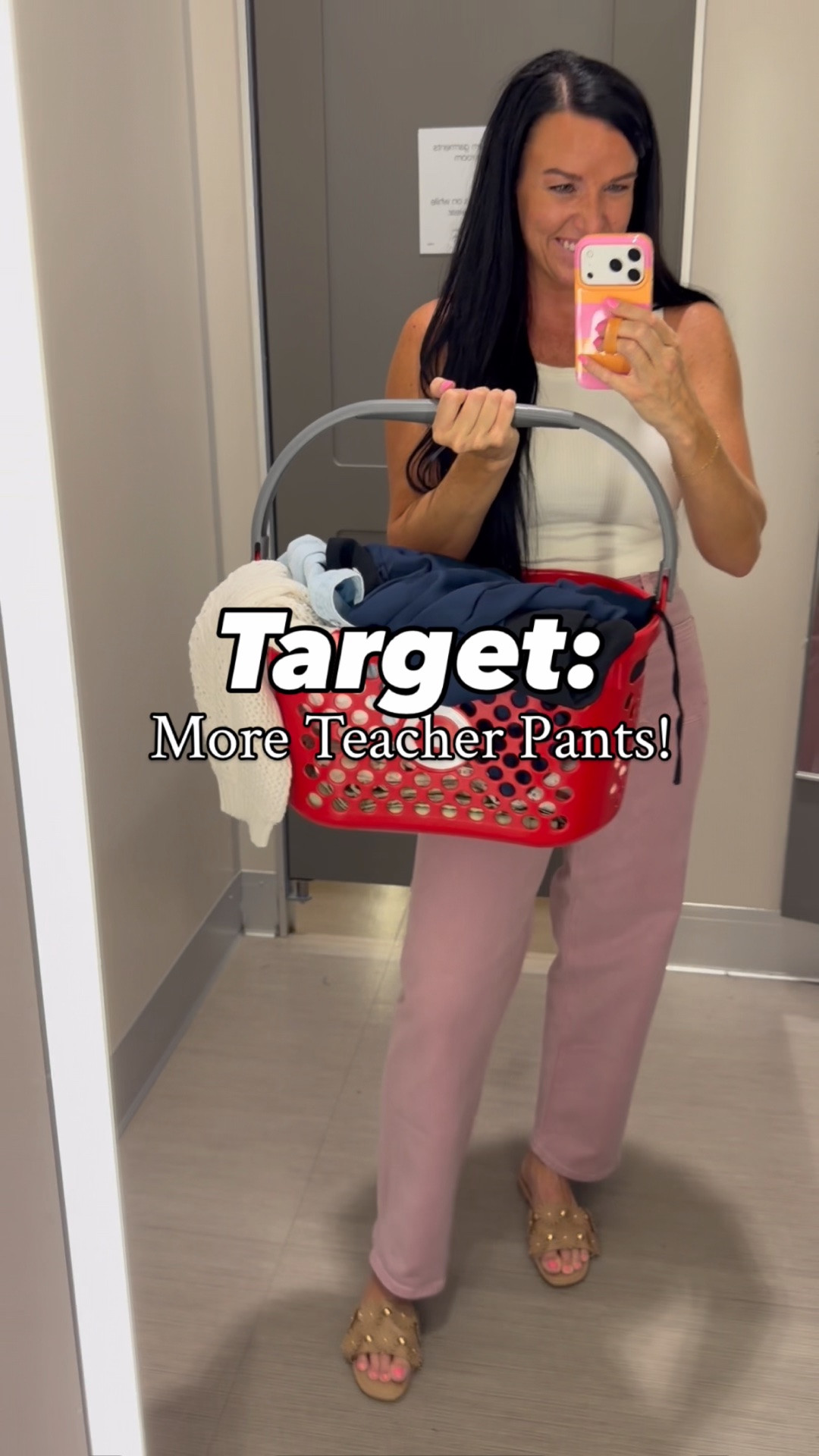 Another round of Target Teacher pants!! 🍎 🎯 🚌

All of these would be great pants for now and heading into the fall season! 🍂 They’re easy to throw a fall cardigan, denim jacket or denim shirt, or even a utility jacket over for cooler autumn temperatures. Perfect for teachers going back to school!! 🍎 

Everything fits true to size, I’m in my normal size S or 4. Here’s what I tried on— straight leg sailor pants (LOVE!), satin wide leg pants, striped linen-blend pants, lightweight gauze side tie pants, paired with a cute mock-neck top, a great open-knit elbow sleeve sweater, and a light wash denim button up!


#falloutfitinspo #backtoschool #target #targetstyle #teacheroutfits back to school, teacher outfit ideas, elementary education, primary teacher outfits, casual workwear, target run, target circle, Target teachers!

#LTKOver40 #LTKSeasonal #LTKWorkwear