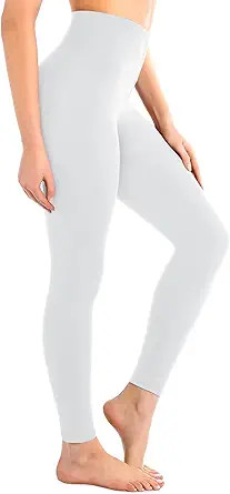 Leafigure High Waisted Leggings for Women- Soft No See-Through Yoga Pants for Gym Workout Running | Amazon (US)