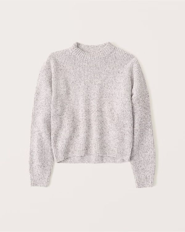 Women's Chenille Crew Sweater | Women's Tops | Abercrombie.com | Abercrombie & Fitch (US)