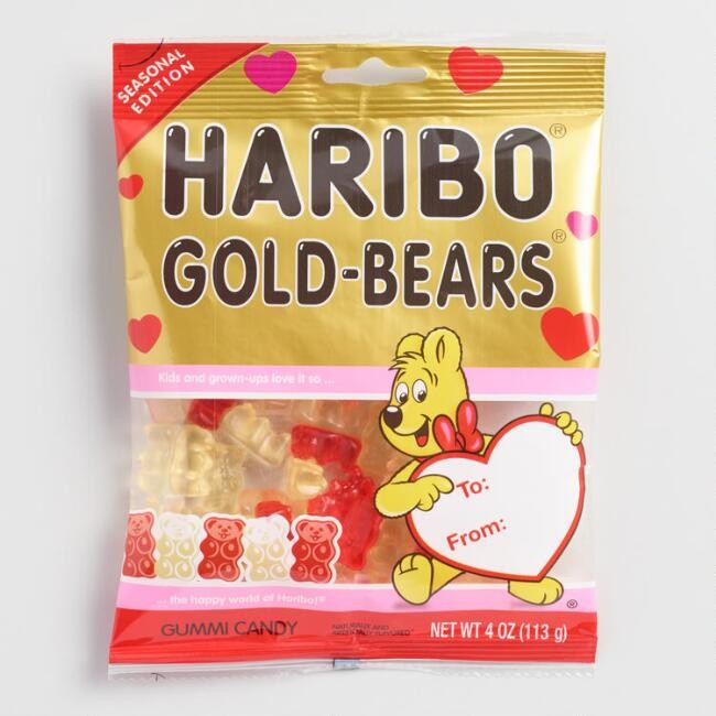 Haribo Valentine's Day Gold Bears | World Market