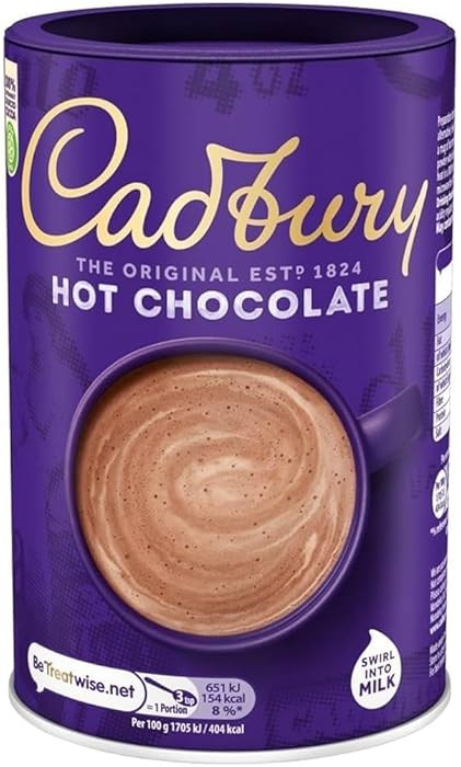 Original Cadbury Drinking Chocolate Imported From The UK England The Best Of British Drinking Cho... | Amazon (US)