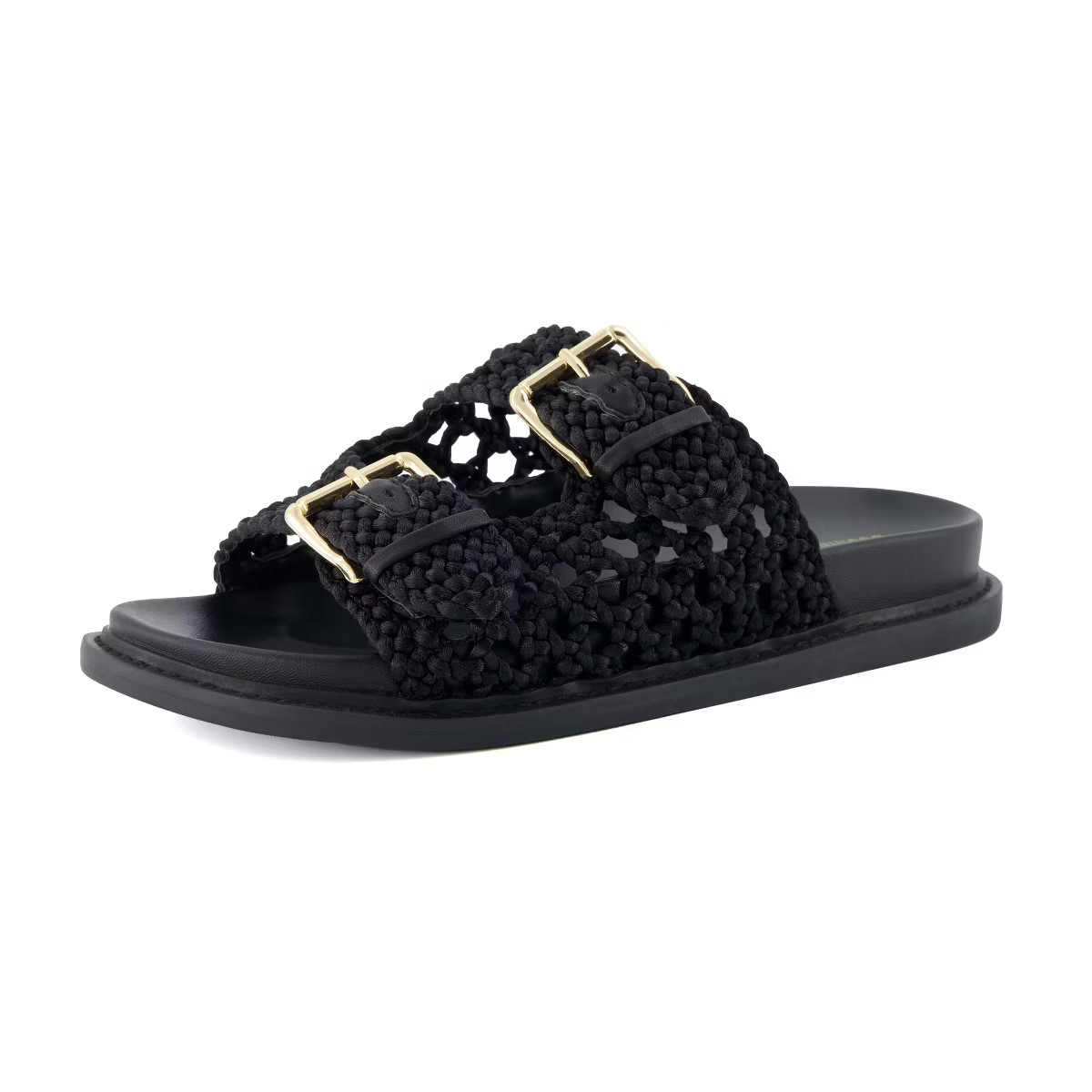 CUSHIONAIRE Women's Weaver Woven footbed sandal with +Comfort | Target
