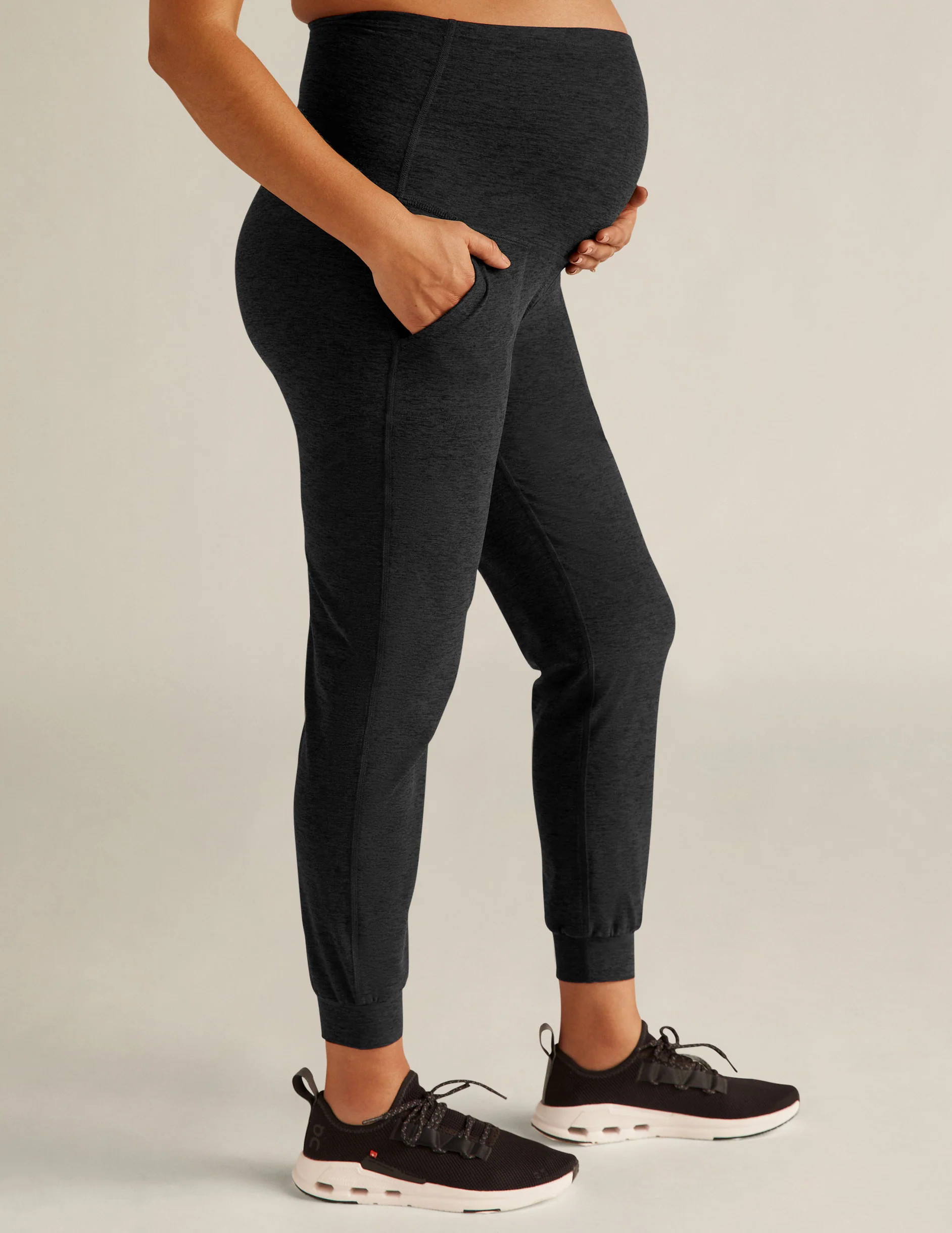 Spacedye Beyond the Bump Maternity Midi Jogger | Beyond Yoga | Beyond Yoga