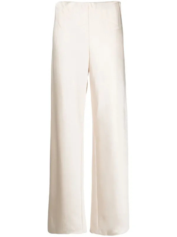 straight-leg zip-up trousers | Farfetch Global