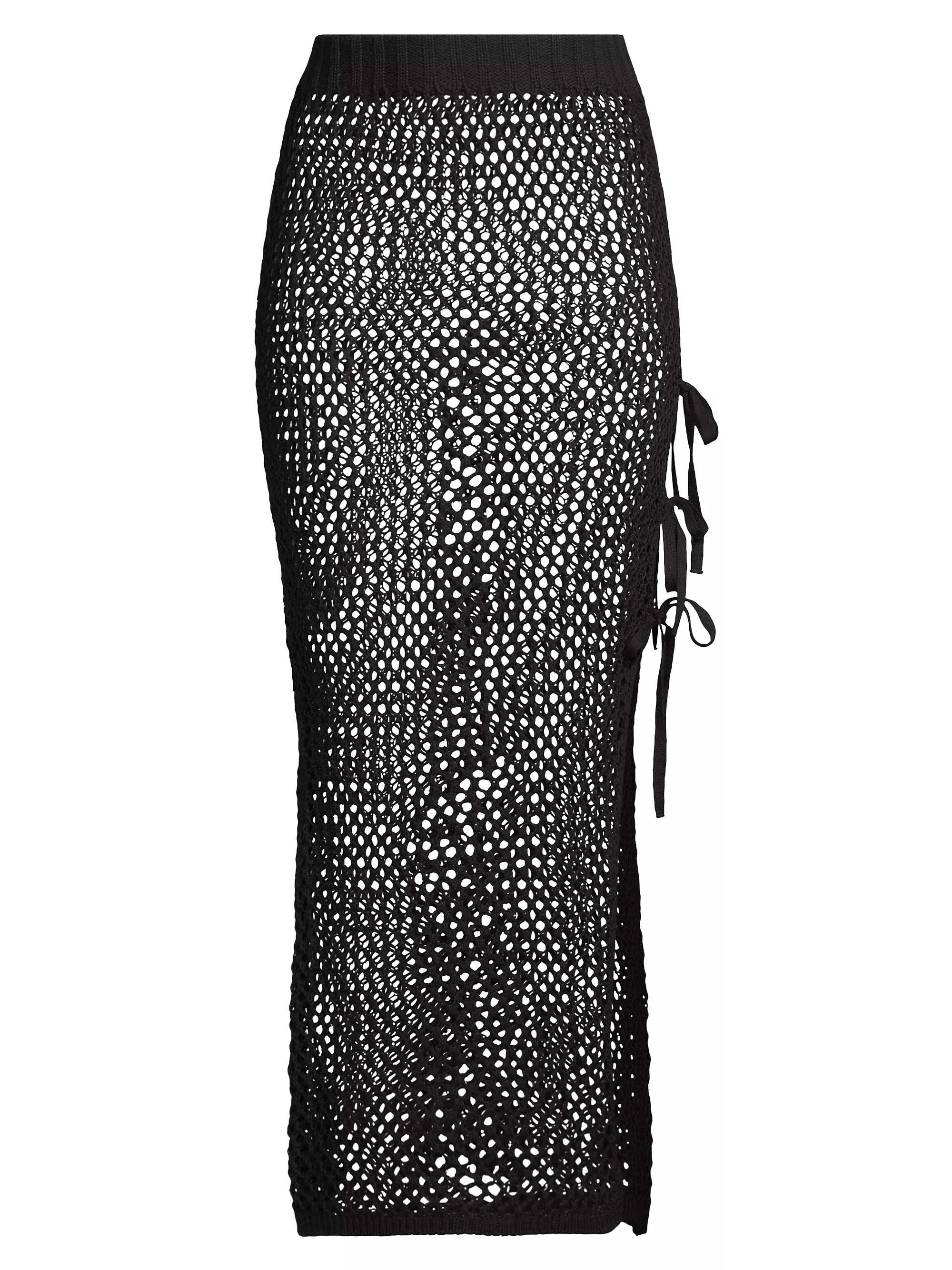 Deborah Netted Cotton Maxi Skirt | Saks Fifth Avenue