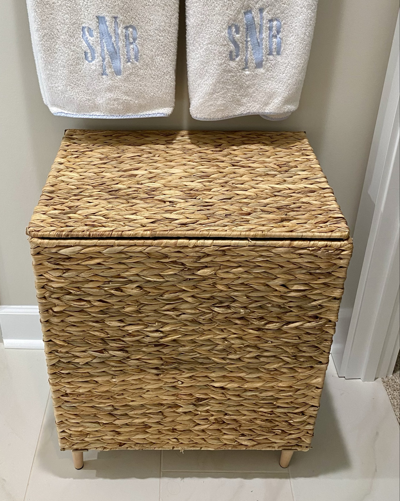 A random find but loving our new laundry hamper in the primary bathroom 🛀🫧🧺

#LTKHome