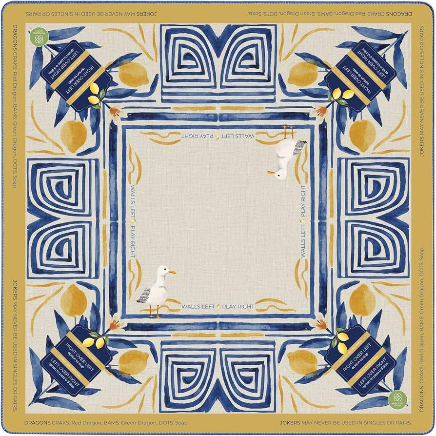 American Mahjong Mat – 31.5 x 31.5 Inch Non Slip Noise Reducing Game Table Mat for American Mah... | Amazon (US)