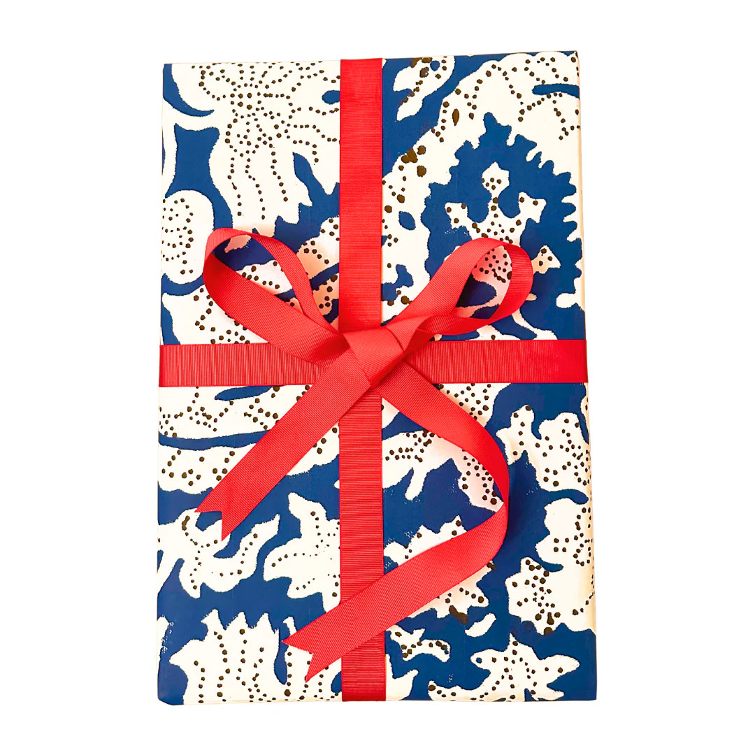 Meraki Gift Wrap ~ Marine | Fete Home LLC