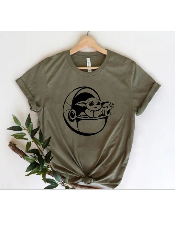 Baby Yoda Shirt, Star Wars Shirt, Baby Alien Shirt, Star Wars Disney Shirt, Yoda Shirt, Star Wars... | Etsy (US)