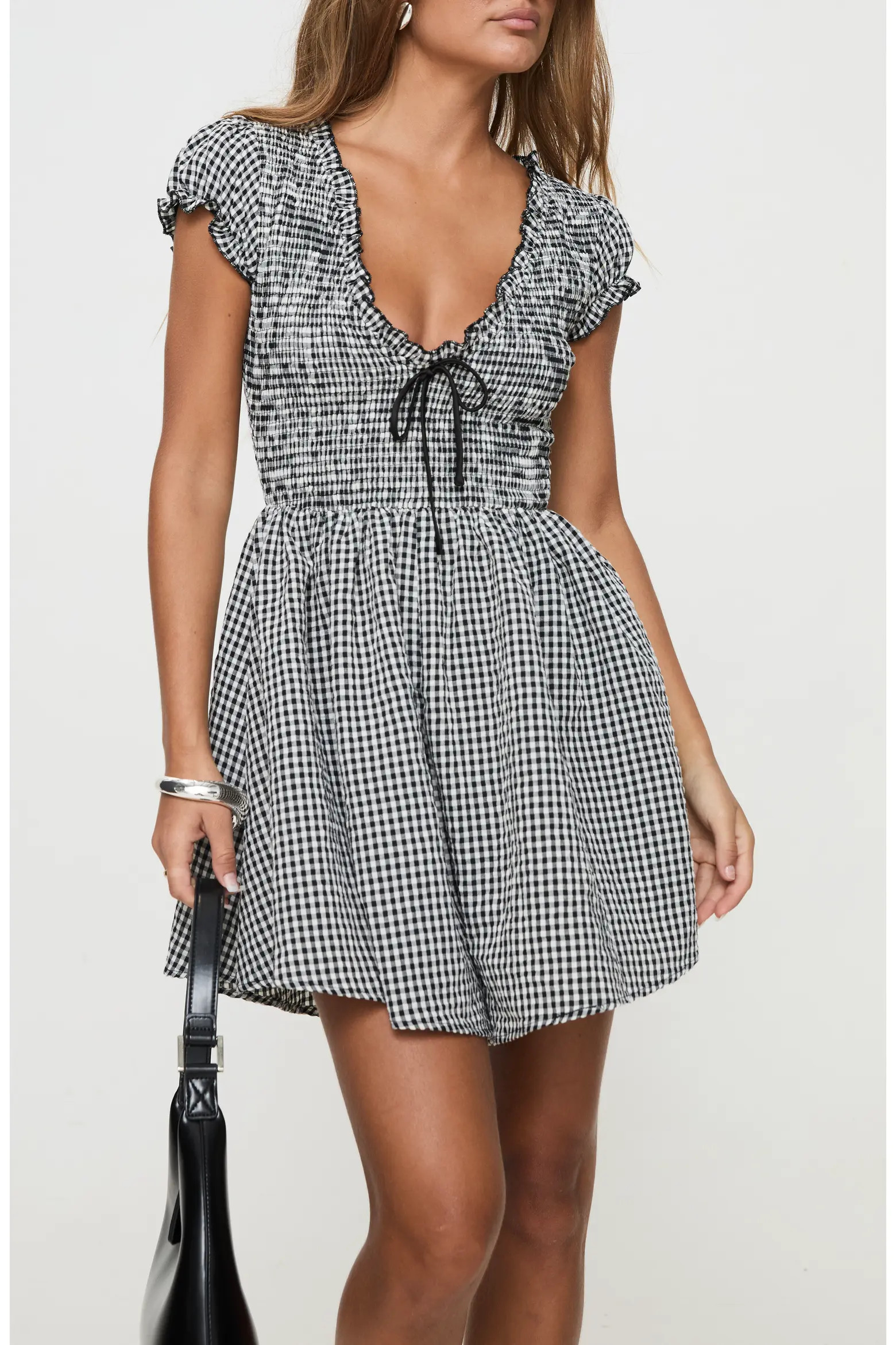 Princess Polly Wescott Gingham Romper (Women) | Nordstrom | Nordstrom