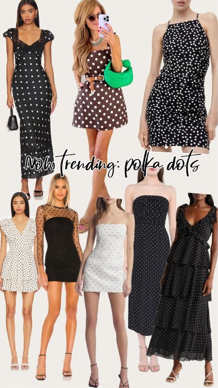 Loving polka dots lately! Here are some fun black and white dresses i think are so cute 

#LTKfindsunder100 #LTKparties #LTKstyletip