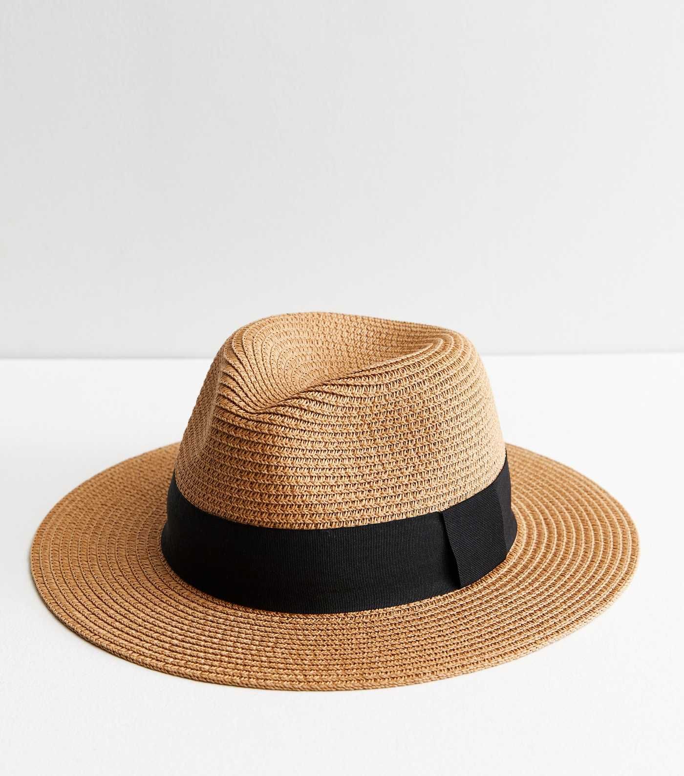 Tan Straw Effect Fedora
						
						Add to Saved Items
						Remove from Saved Items | New Look (UK)