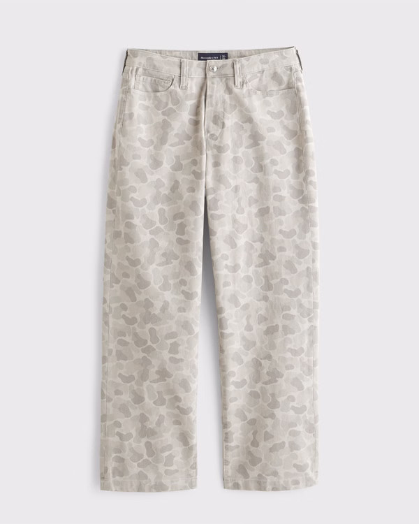 Men's Baggy 5-Pocket Pant | Men's Bottoms | Abercrombie.com | Abercrombie & Fitch (US)