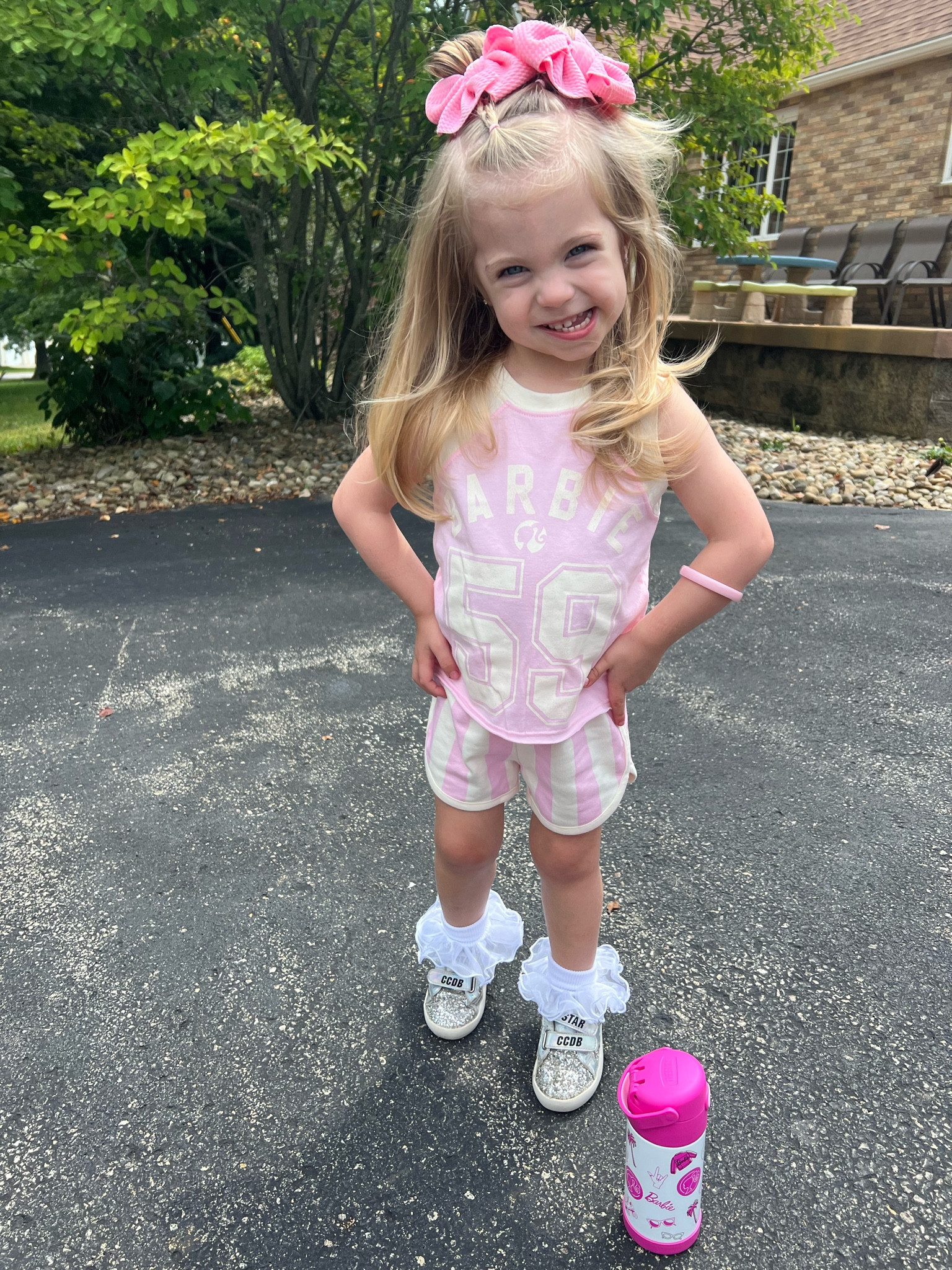 Toddler Girl Pink Barbie Outfit 
Tumbler water bottle thermos

#LTKunder50 #LTKBacktoSchool #LTKkids