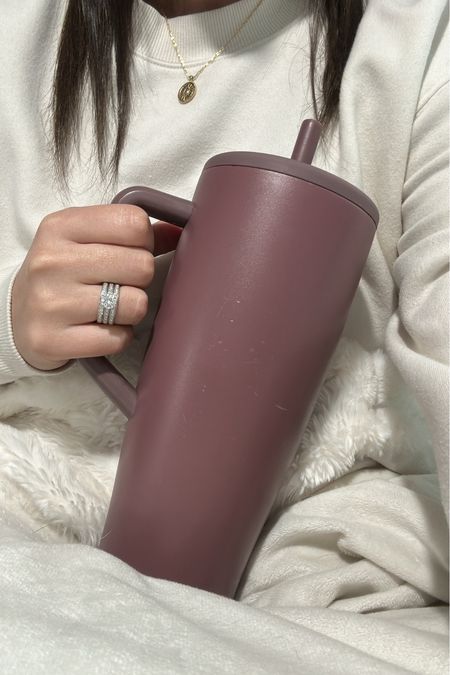Love the Era Tumblers from Brumate! They are leakproof, have a soft straw and handle and fit in a cup holder! 

#LTKhome #LTKfindsunder100 #LTKfindsunder50