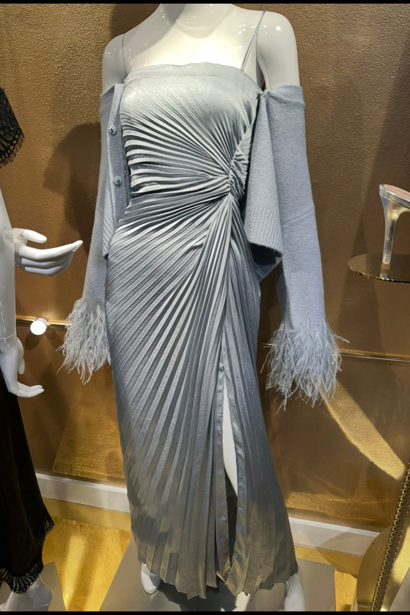 A gorgeous evening gown.  