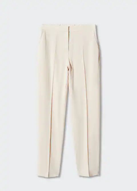 Straight suit trousers | MANGO (UK)