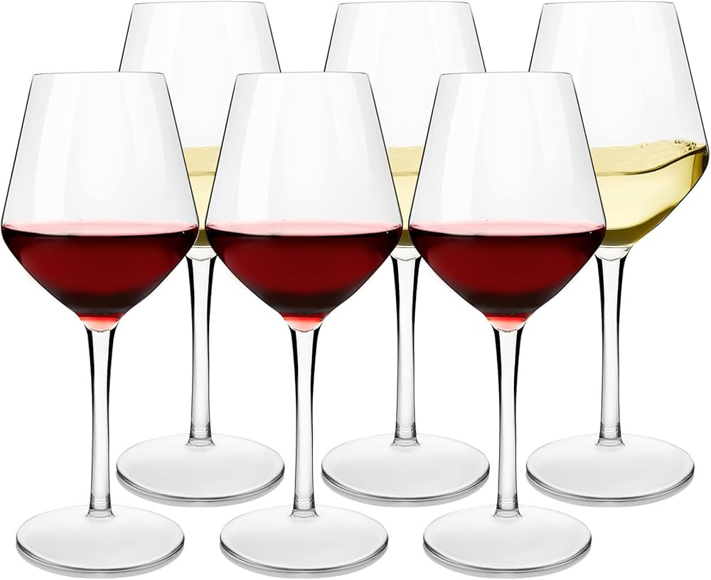 MICHLEY Copas de vino irrompibles grandes, 100% plástico tritán, irrompibles, para camping y us... | Amazon (ES)